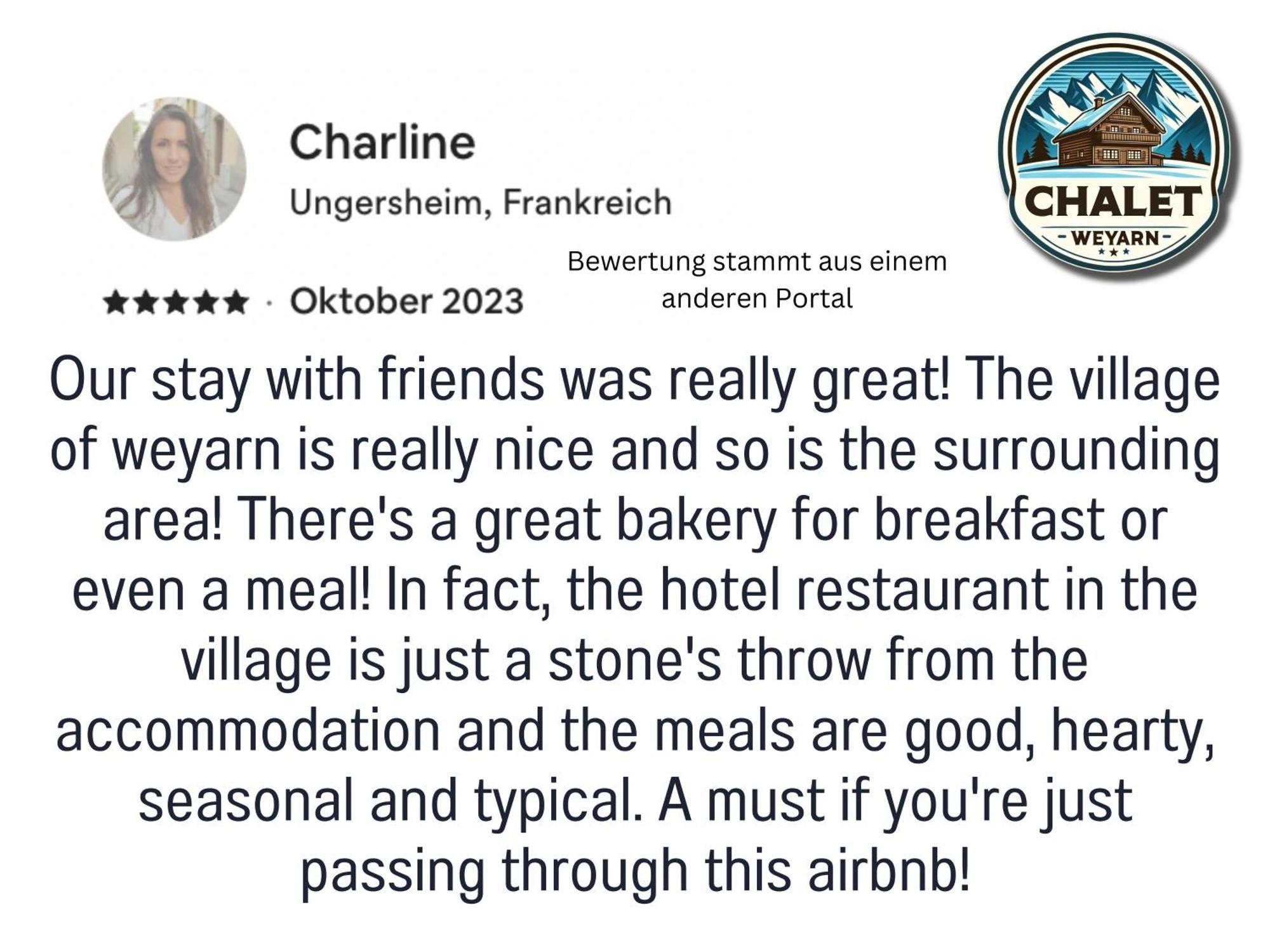 Chalet Weyarn - Doppelzimmer Mit Gartenblick Luaran gambar