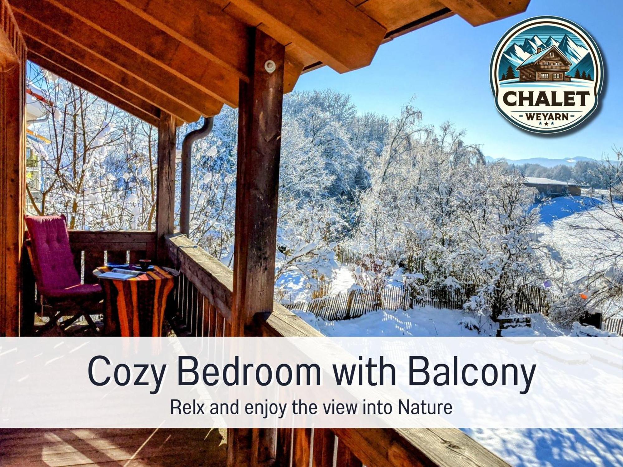 Chalet Weyarn - Doppelzimmer Mit Gartenblick Luaran gambar